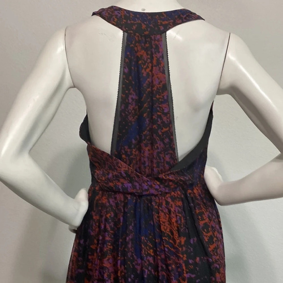 HD in Paris Anthropologie Seeped Sinopi Romantic Whimsigoth Fairy Maxi Dress S - Picture 6 of 8